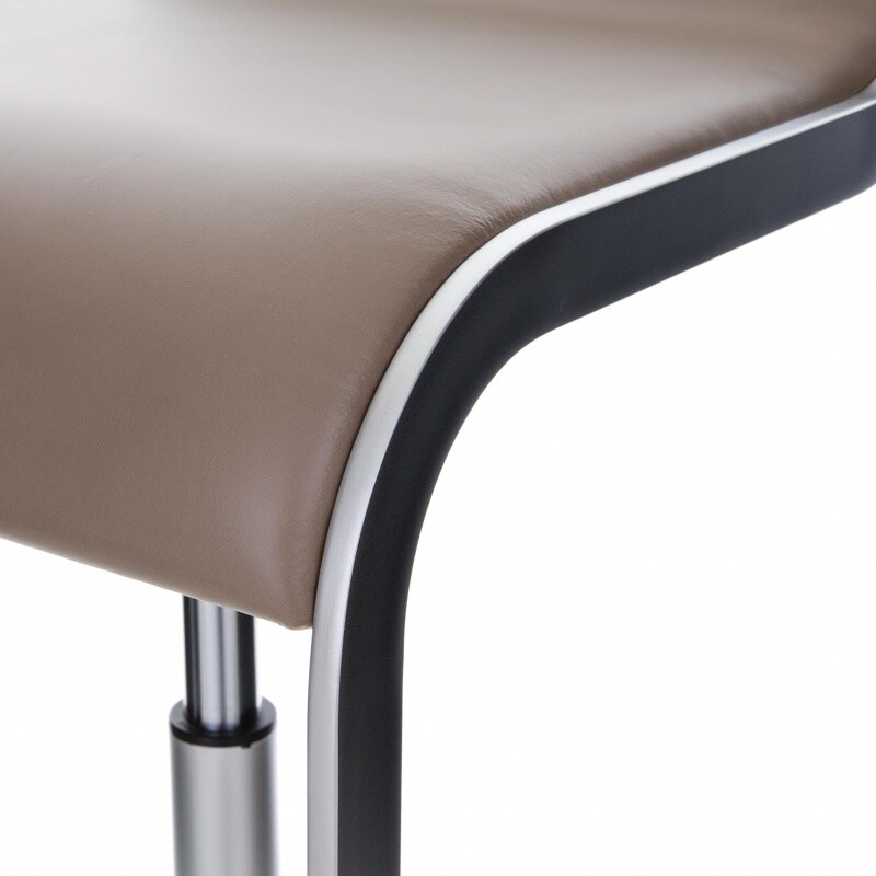 LEM S80 Bar Stool Seat Leather 66-79cm