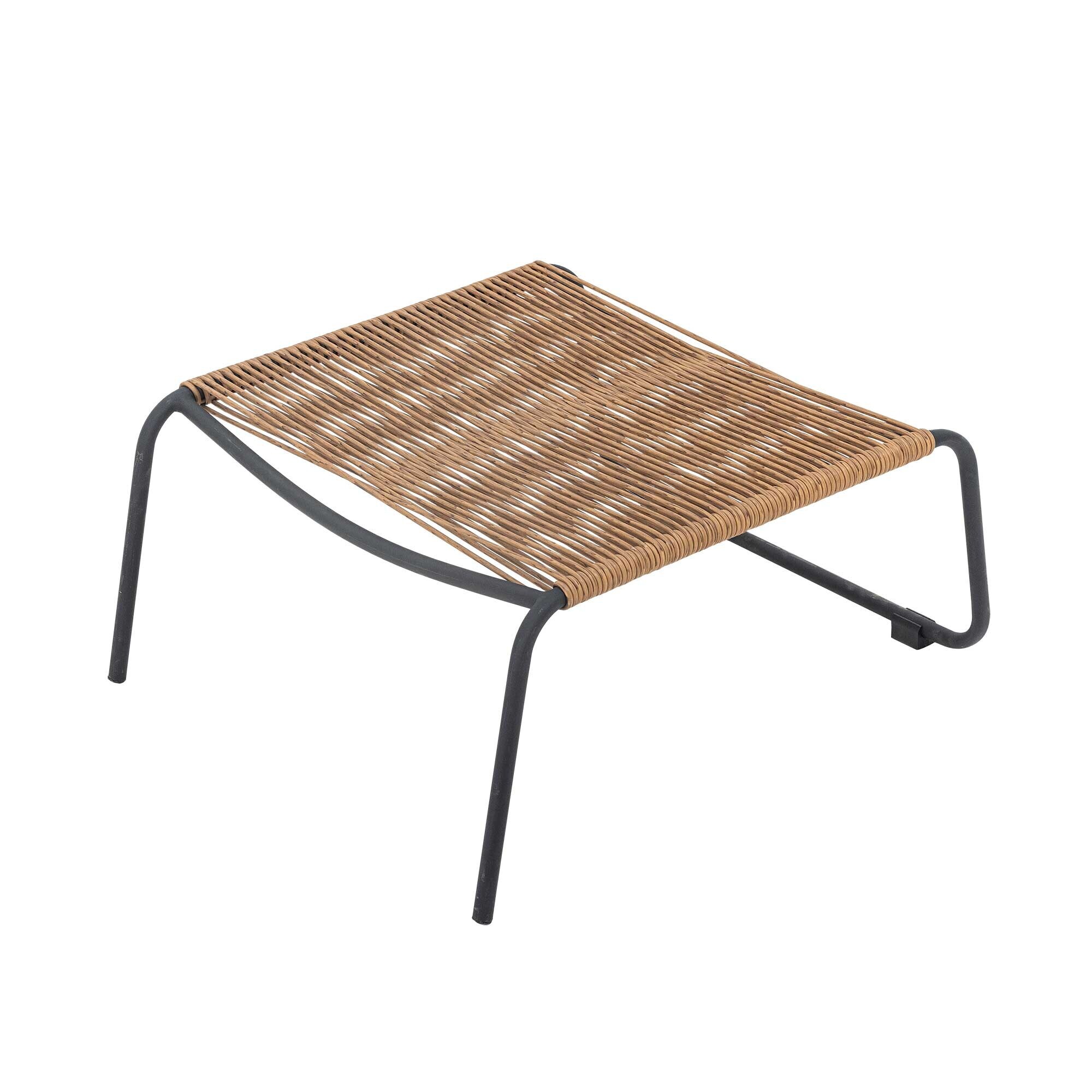 Boel Deck Chair with Stool