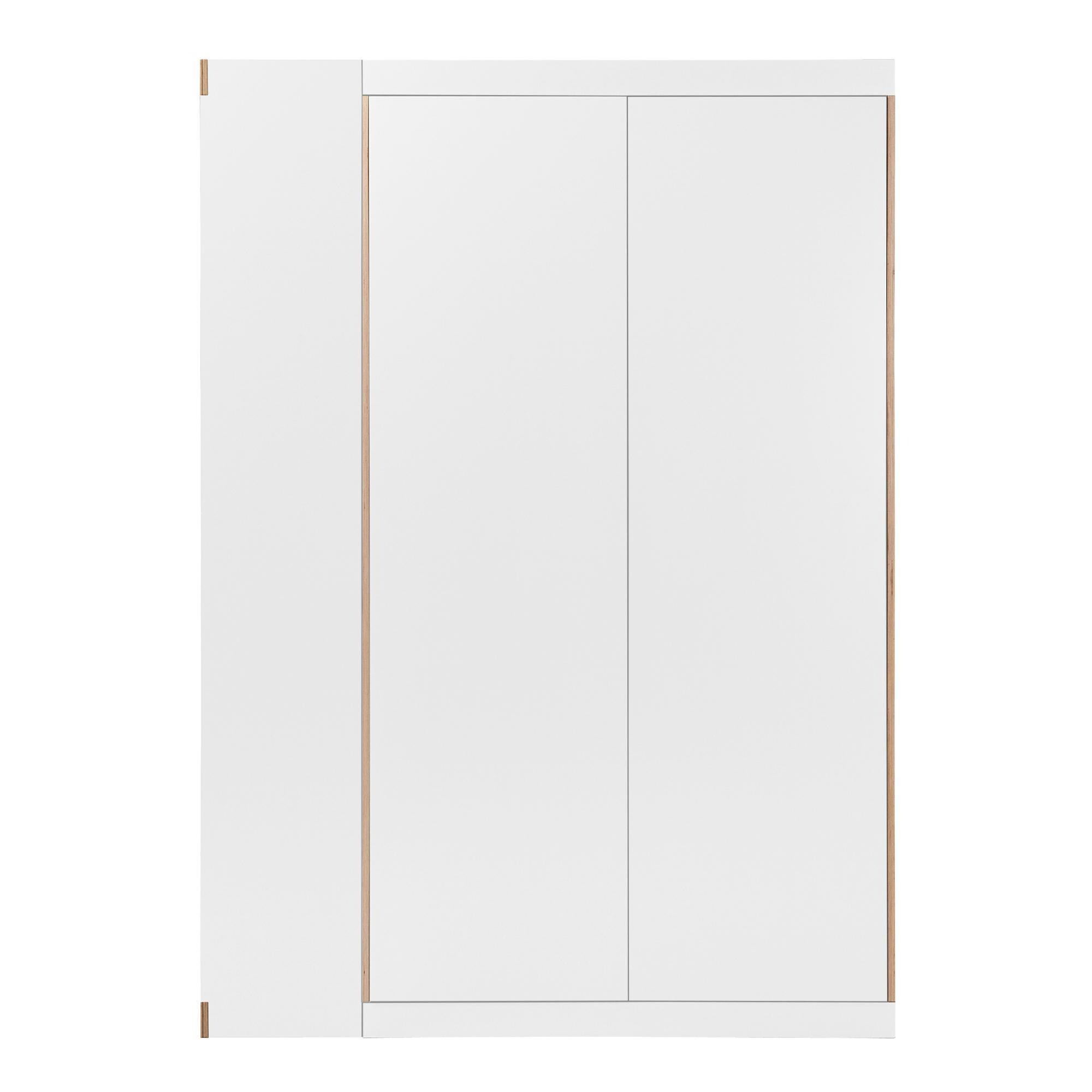 Flai Wardrobe with 2 Doors with Shelf