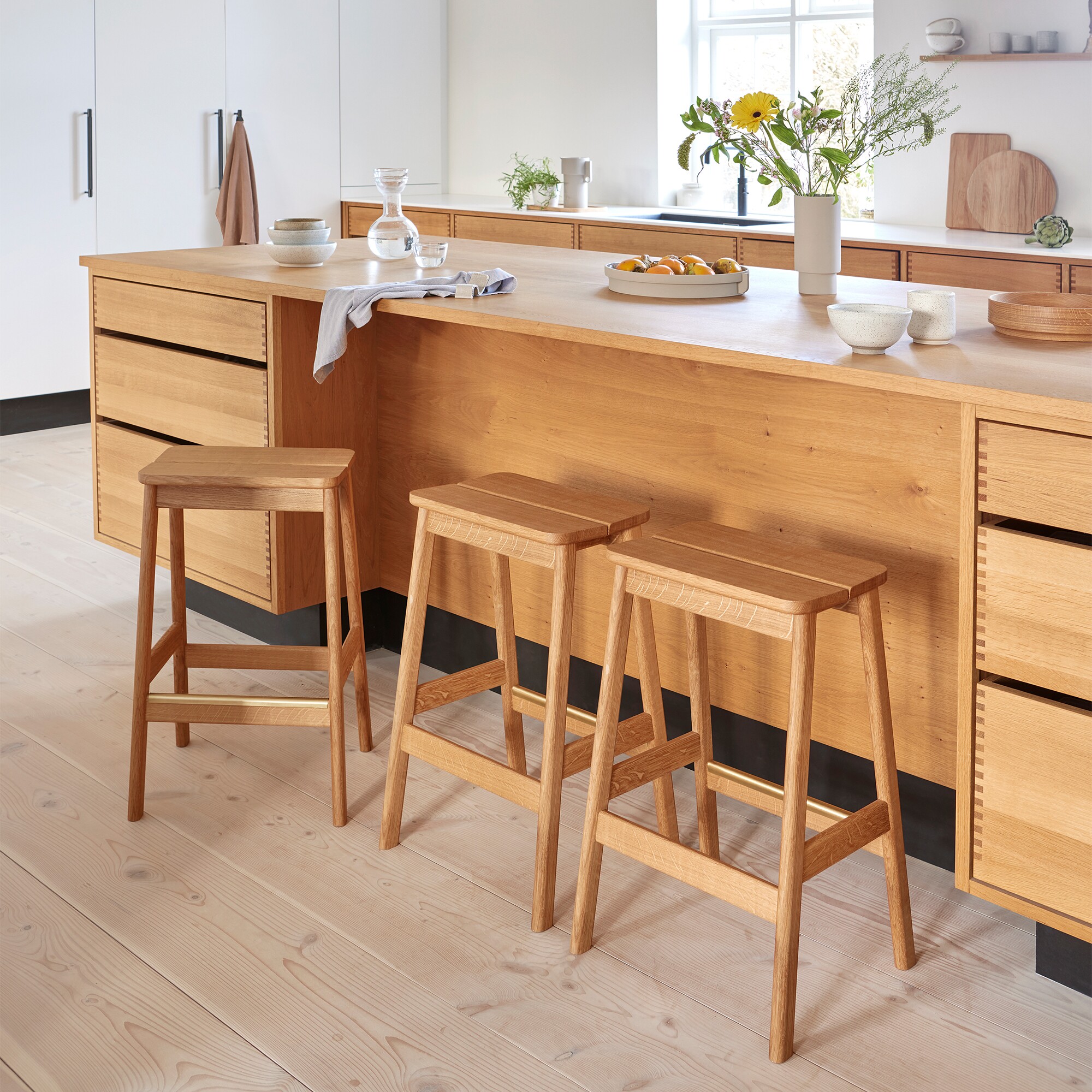 Angle Bar Stool 65cm