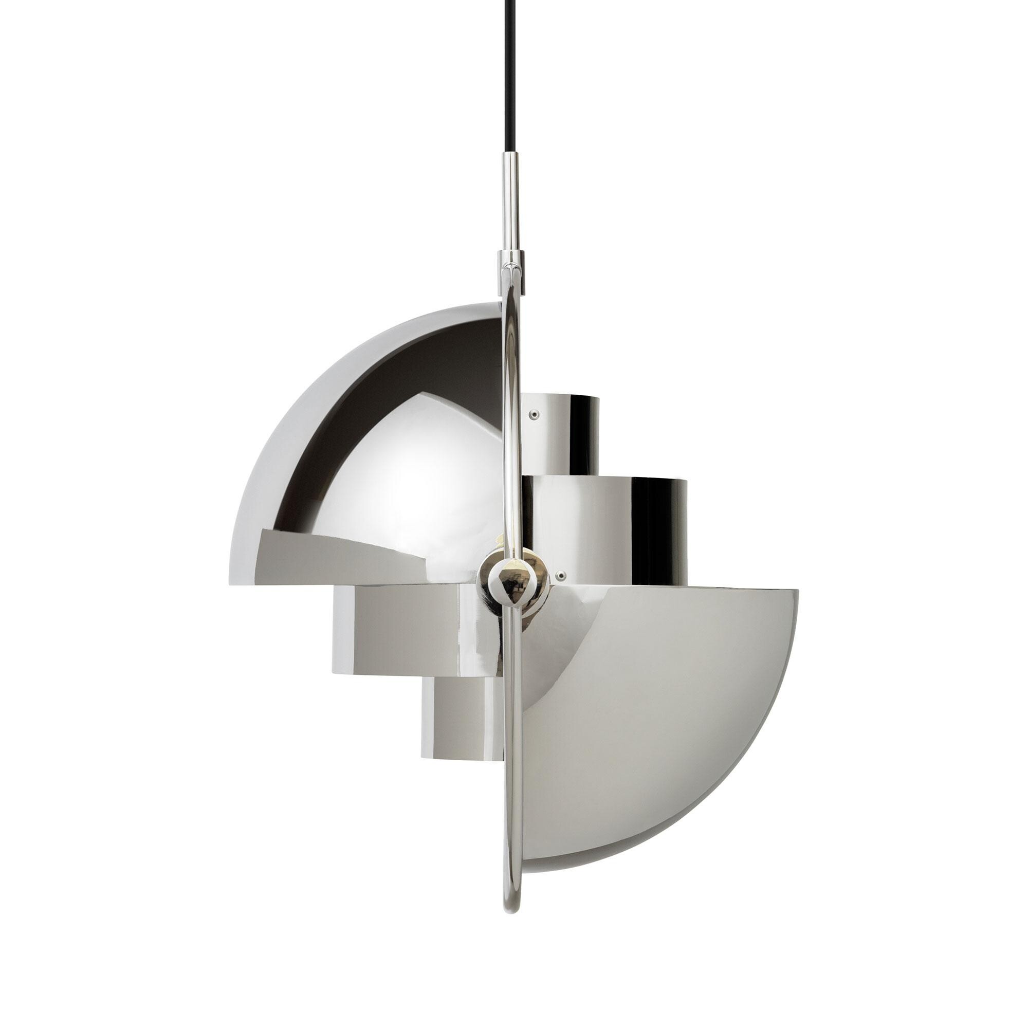 Multi-Lite Suspension Lamp Ø36cm Frame Chrome