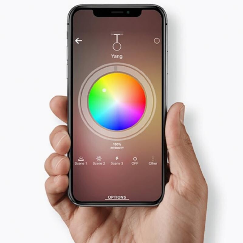 Ilio Terra LED Floor Lamp App Control 3000K