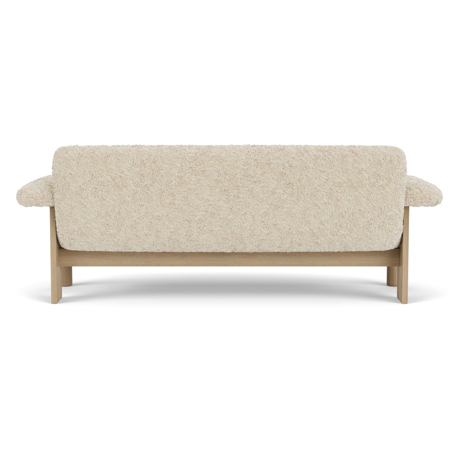 Brasilia 2-Seater Sofa Sheepskin