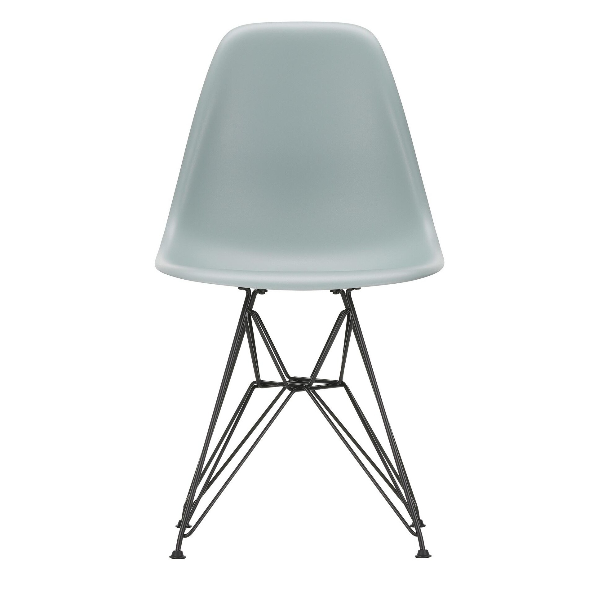 Eames Plastic Side Chair DSR RE Black Base