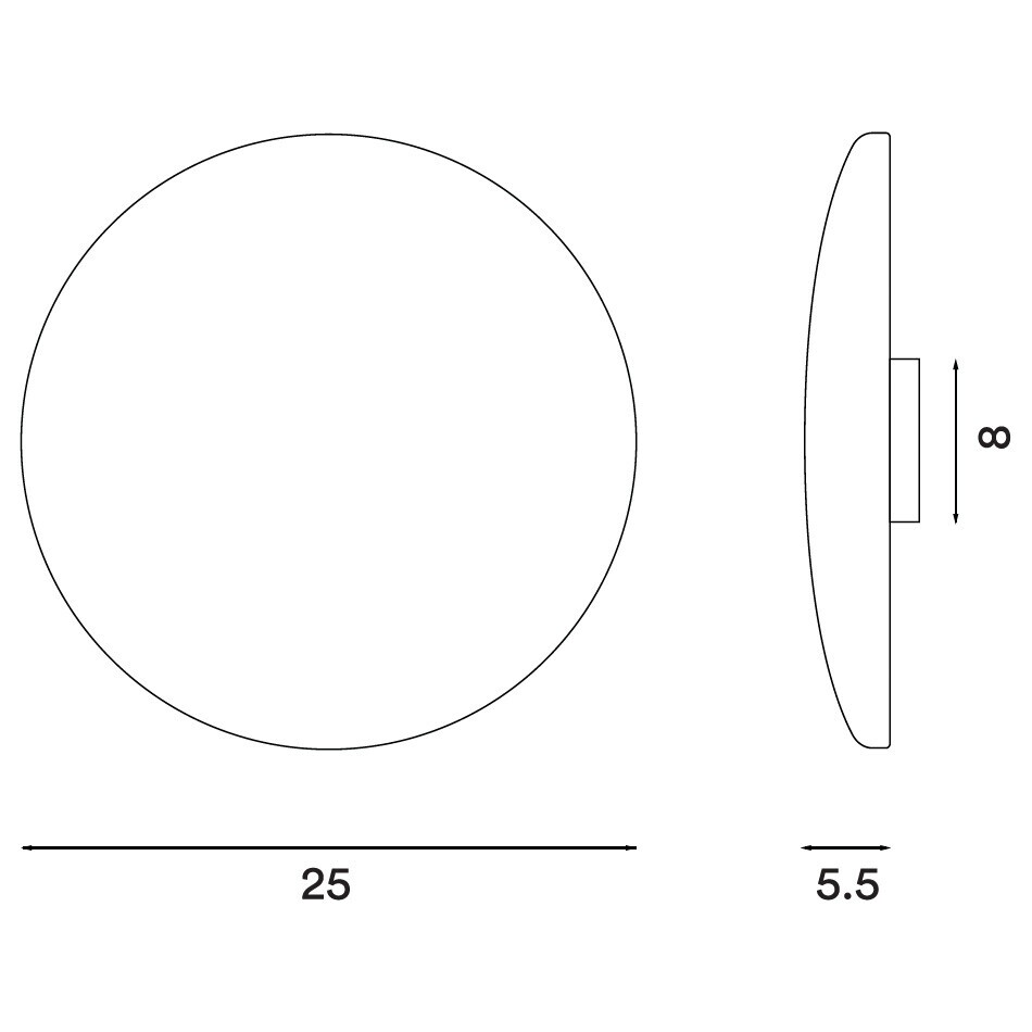 Glint LED Wall Lamp S