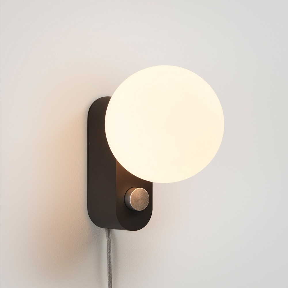 Alumina Table/Wall Lamp + Sphere IV LED E27 8W Dim To Warm