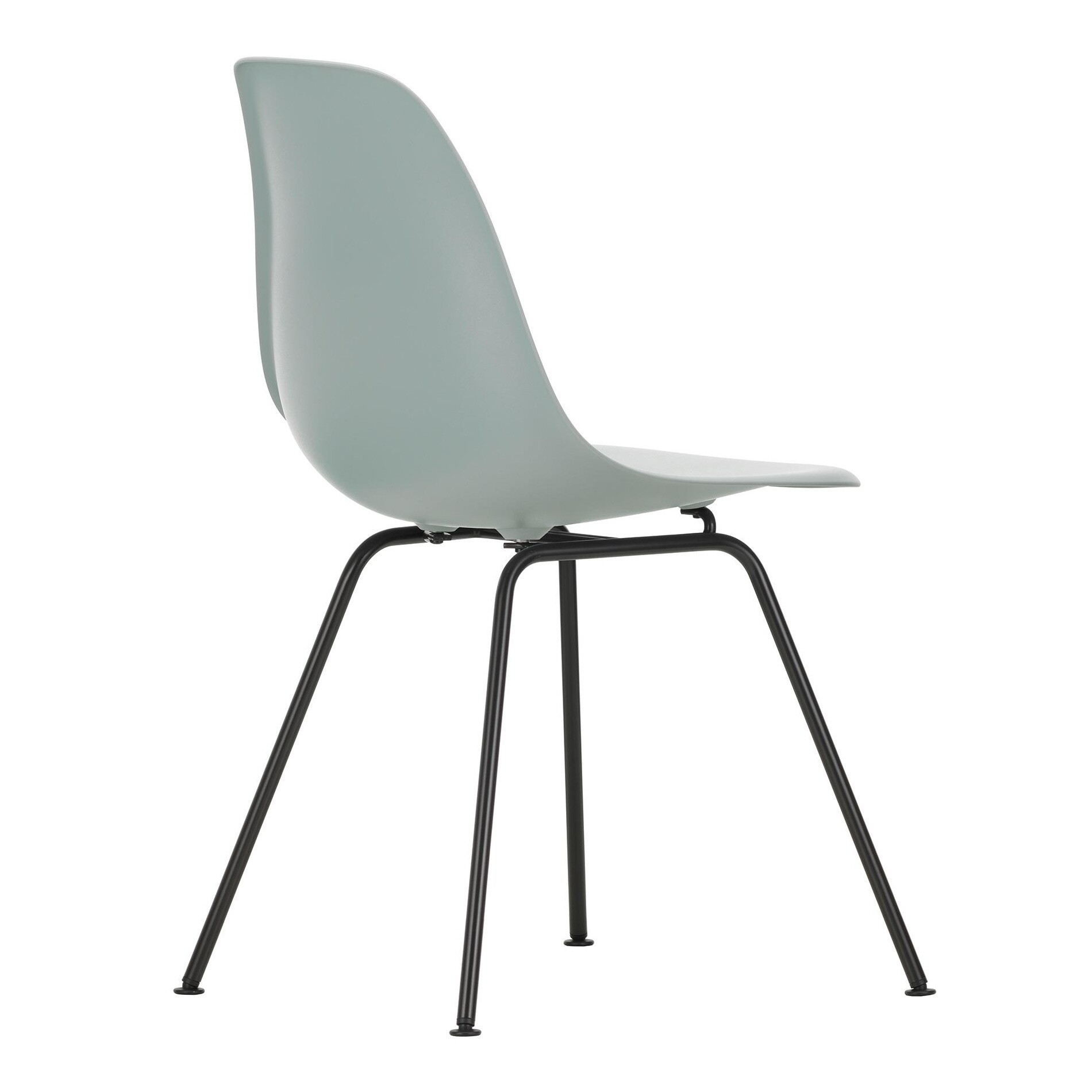 Eames Plastic Side Chair DSX RE Black Base