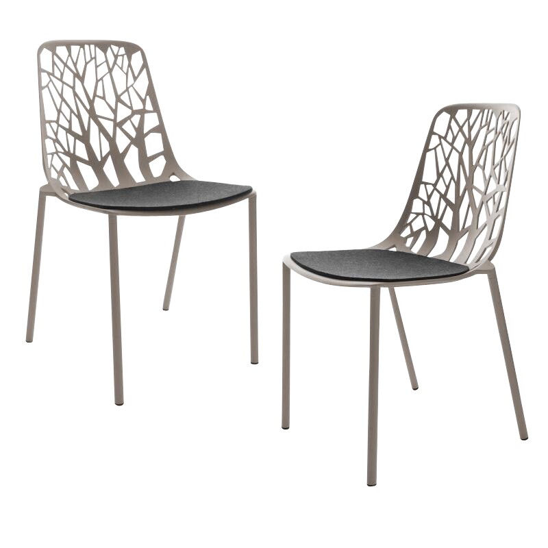 Forest Garden Chair 2-Piece Set Incl. Pads