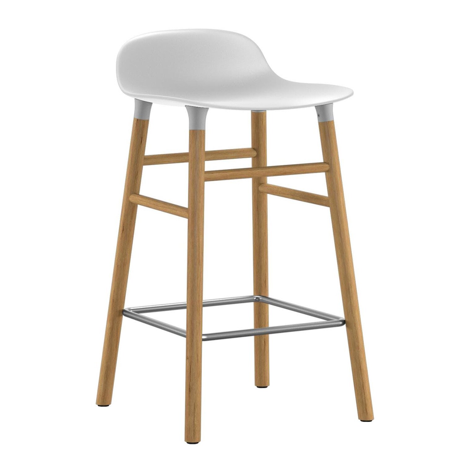 Form Bar Stool Frame Oak 65