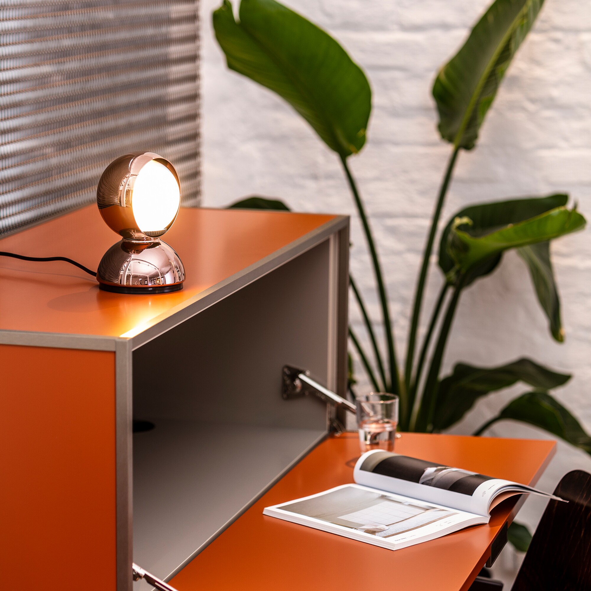 Eclisse PVD Table Lamp