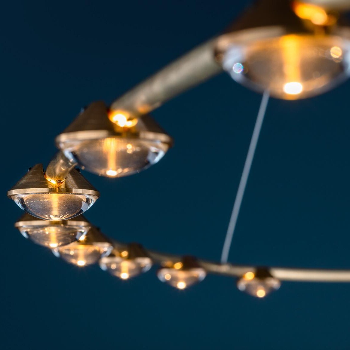 22 Petites Lentilles LED Suspension Lamp