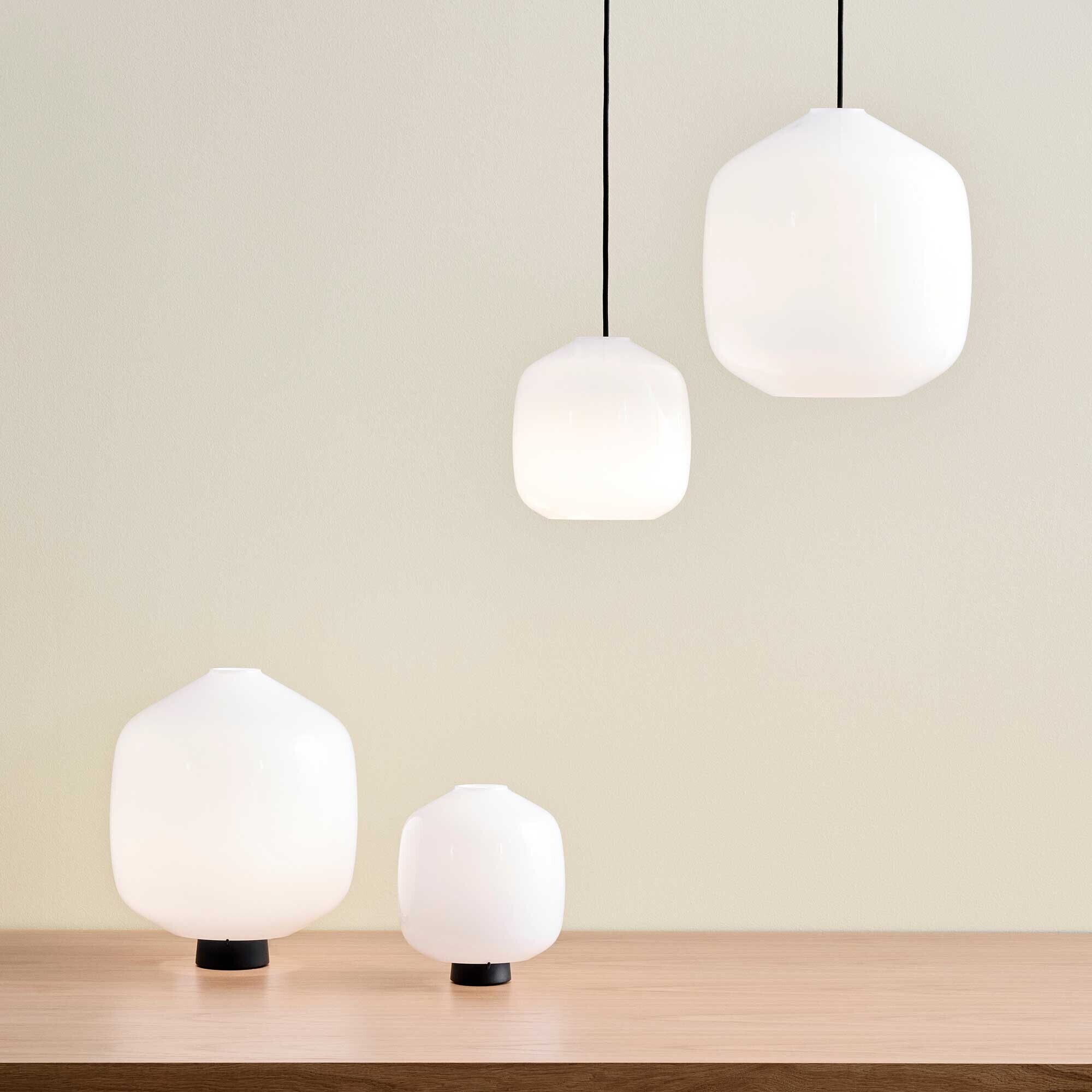 Buoy Glass Suspension Lamp Ø 20cm