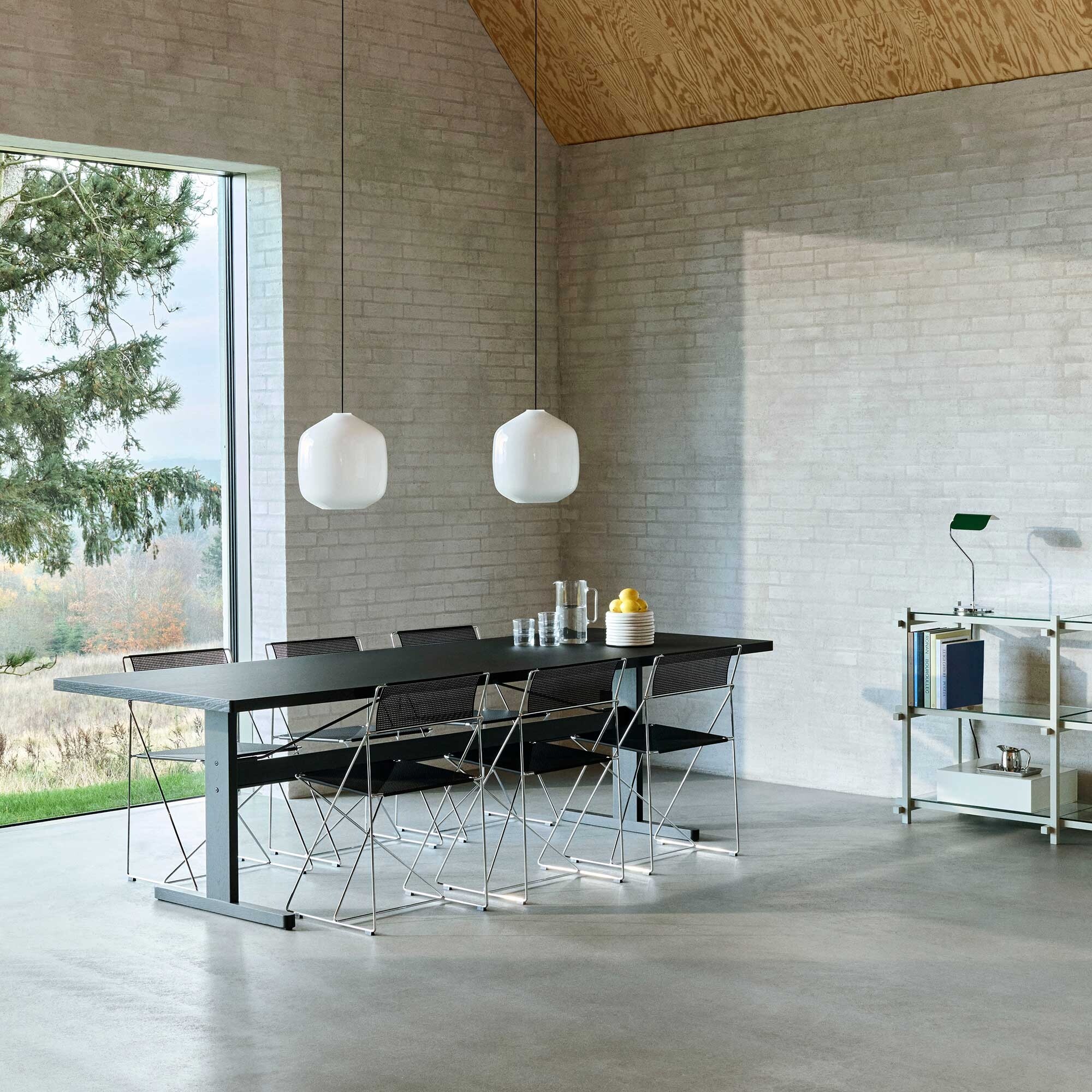 Buoy Glass Suspension Lamp Ø 30cm