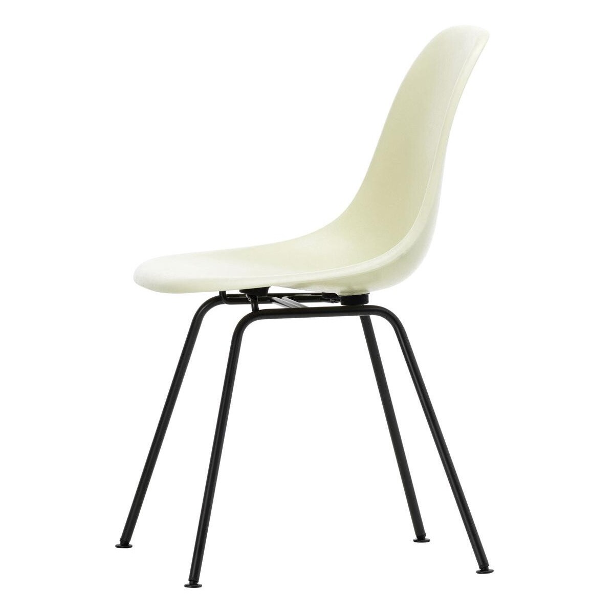Eames Fiberglass Side Chair DSX Black Base