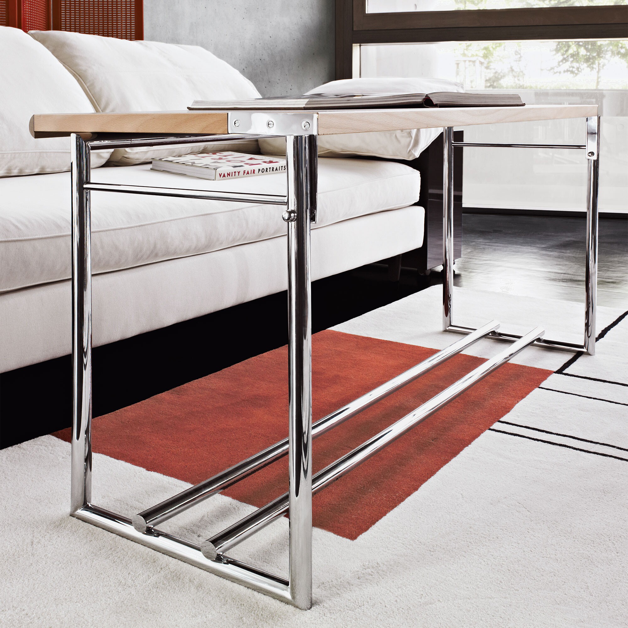 Menton Side Table Height Adjustable