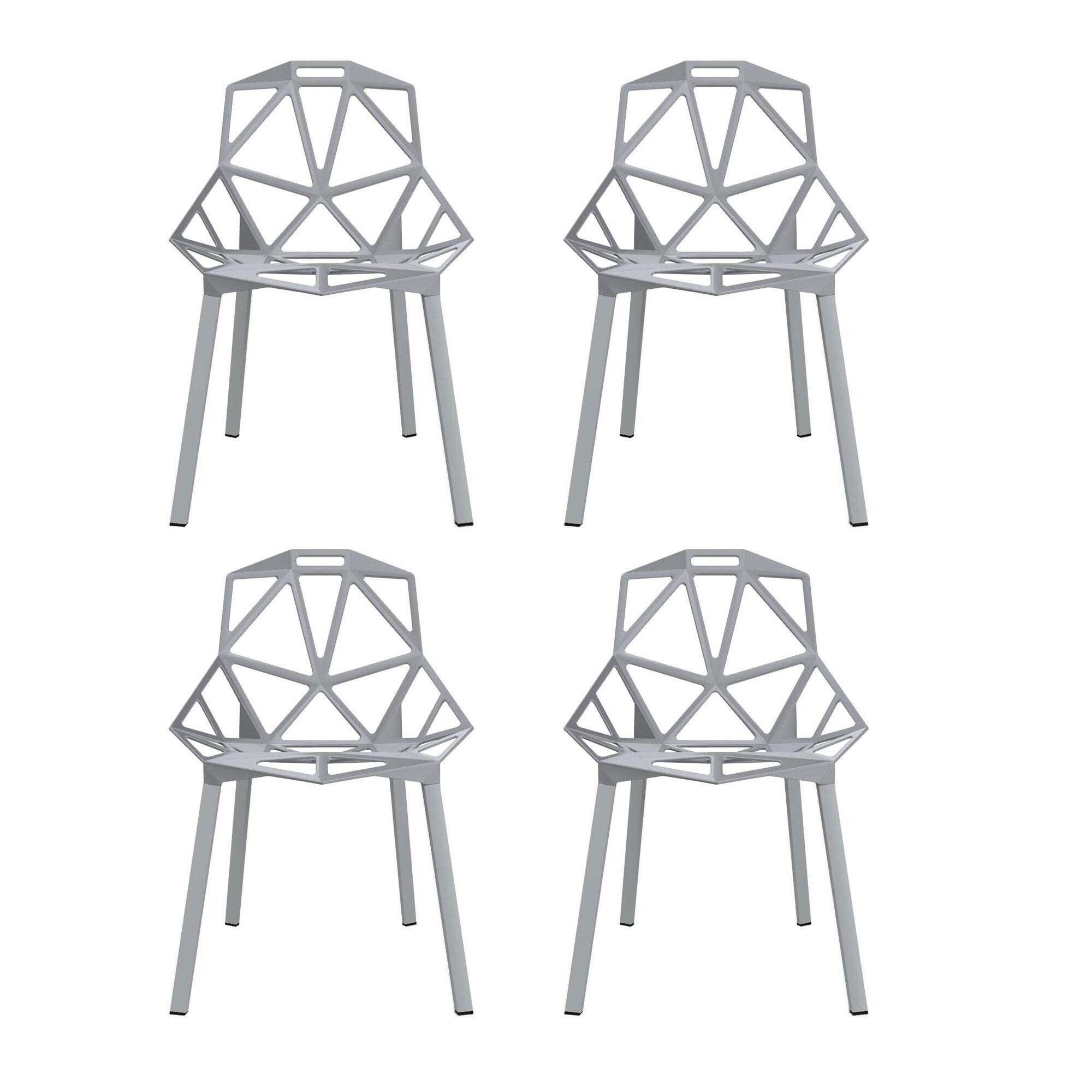 Chair One Stacking Chair Set Of 4