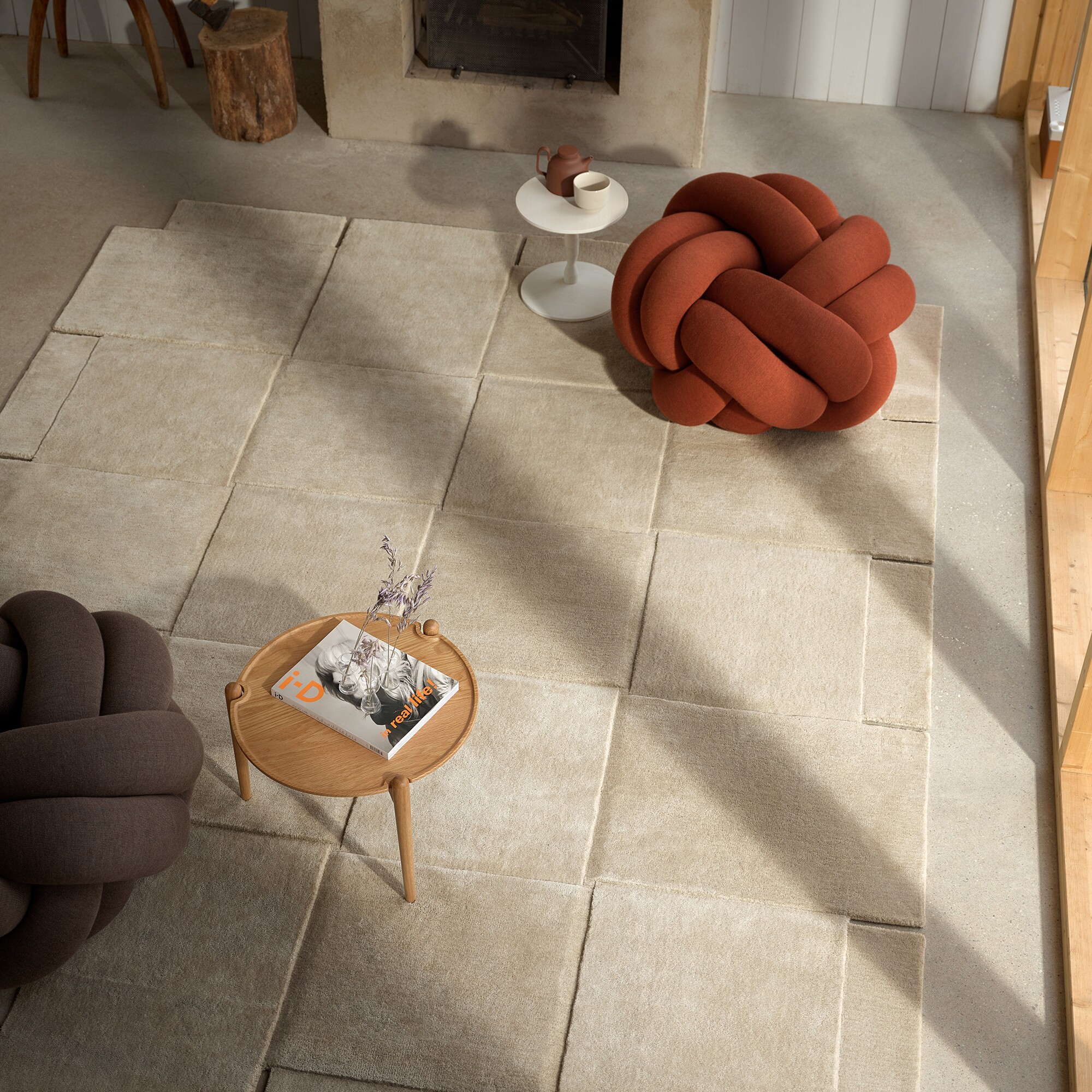 Knot XL Floor Cushion/ Pouffe