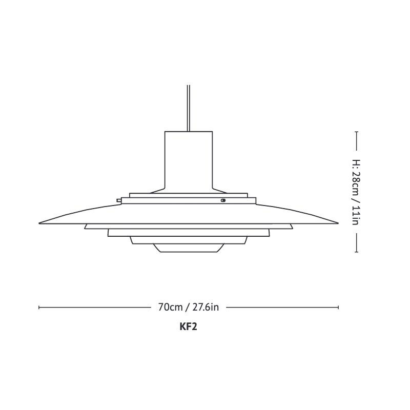 P376 KF2 Suspension Lamp