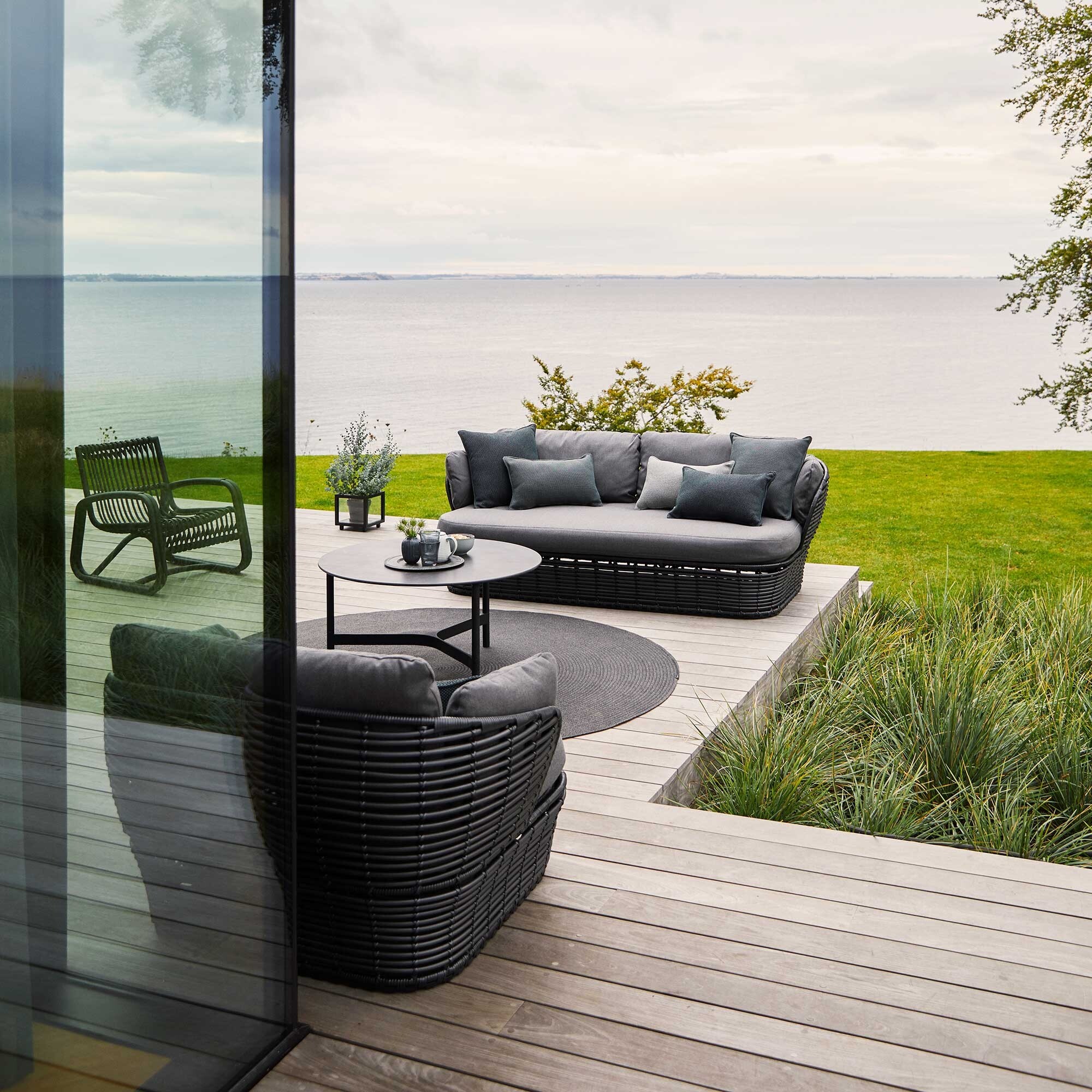 Basket Outdoor Lounge Armchair