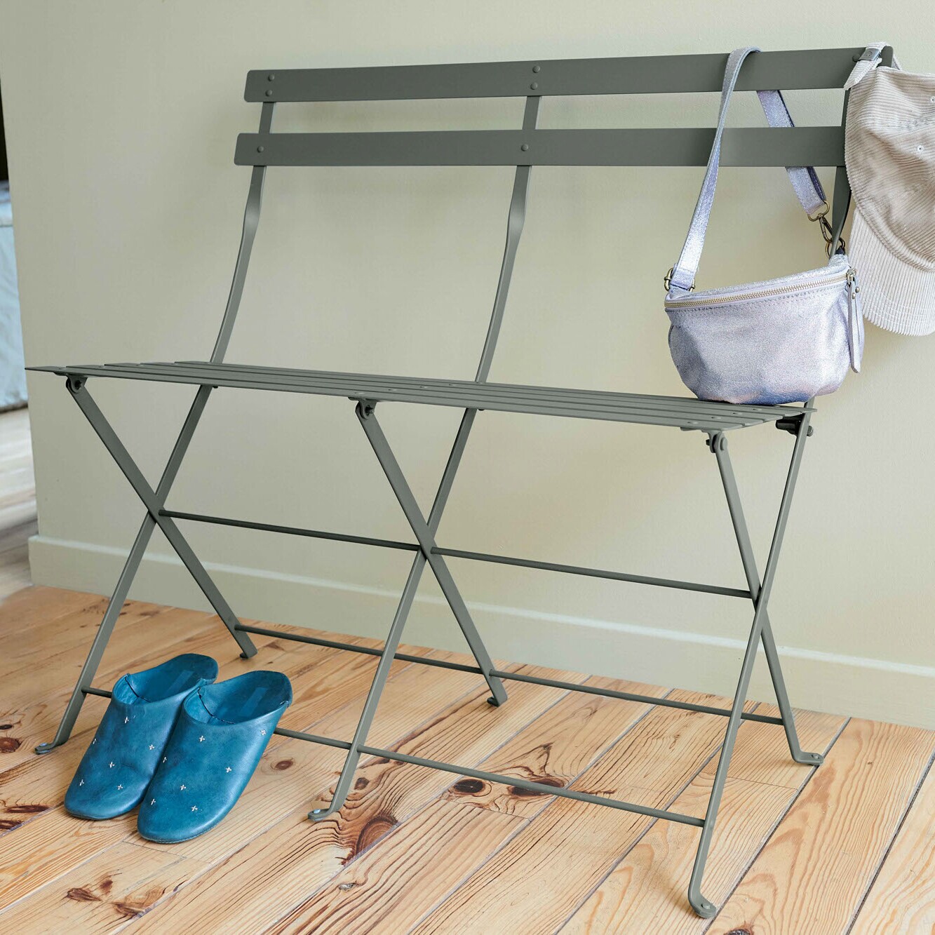 Bistro 2-Seater Folding Bench