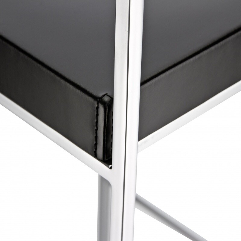 Cubo S62 Bar Stool Seat Leather H75cm