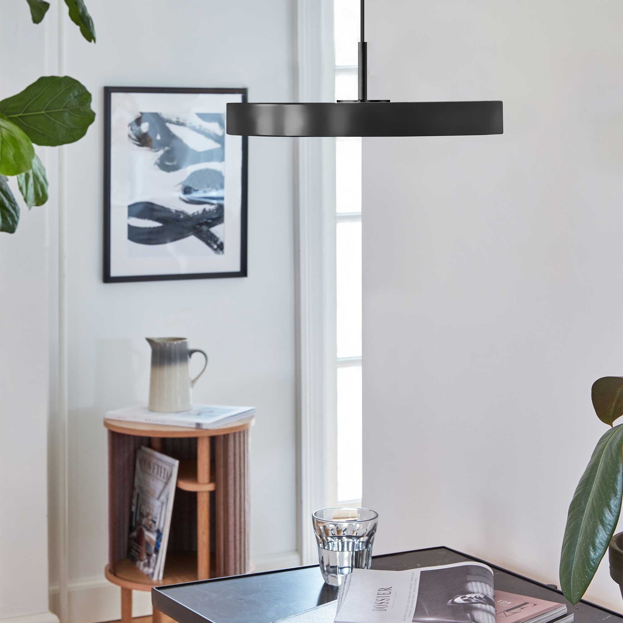 Asteria Mini LED Suspension Lamp Black