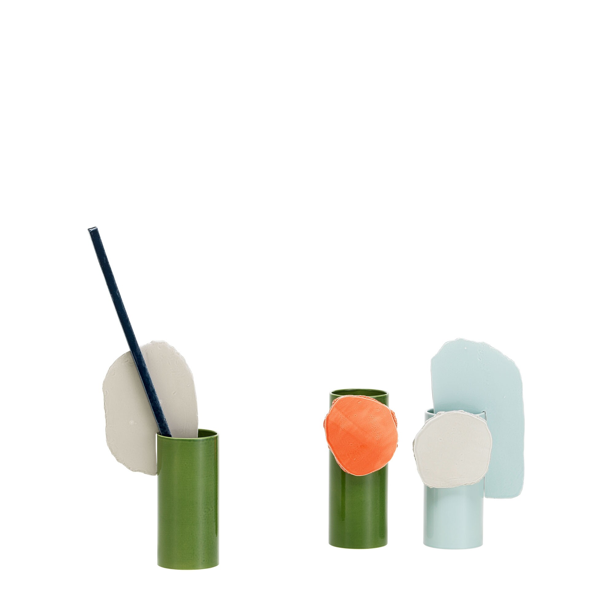 Découpage Feuille Vase