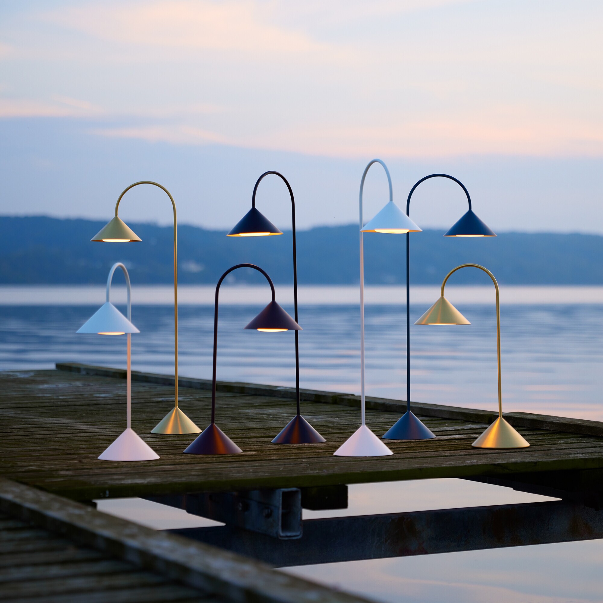 Grasp LED Battery Lamp Portable H 72cm