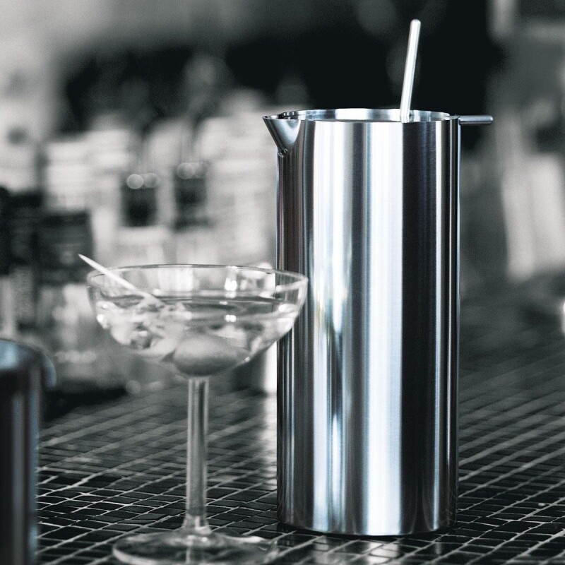 AJ Martini Mixer With Strainer & Bar Spoon