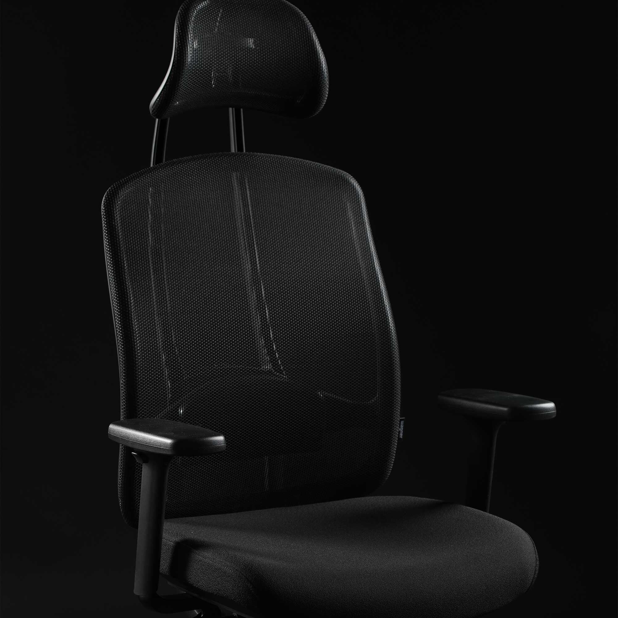 Limited Black Edition AluMedic Office Chair