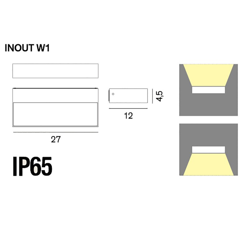 Inout Indoor LED Wall Lamp