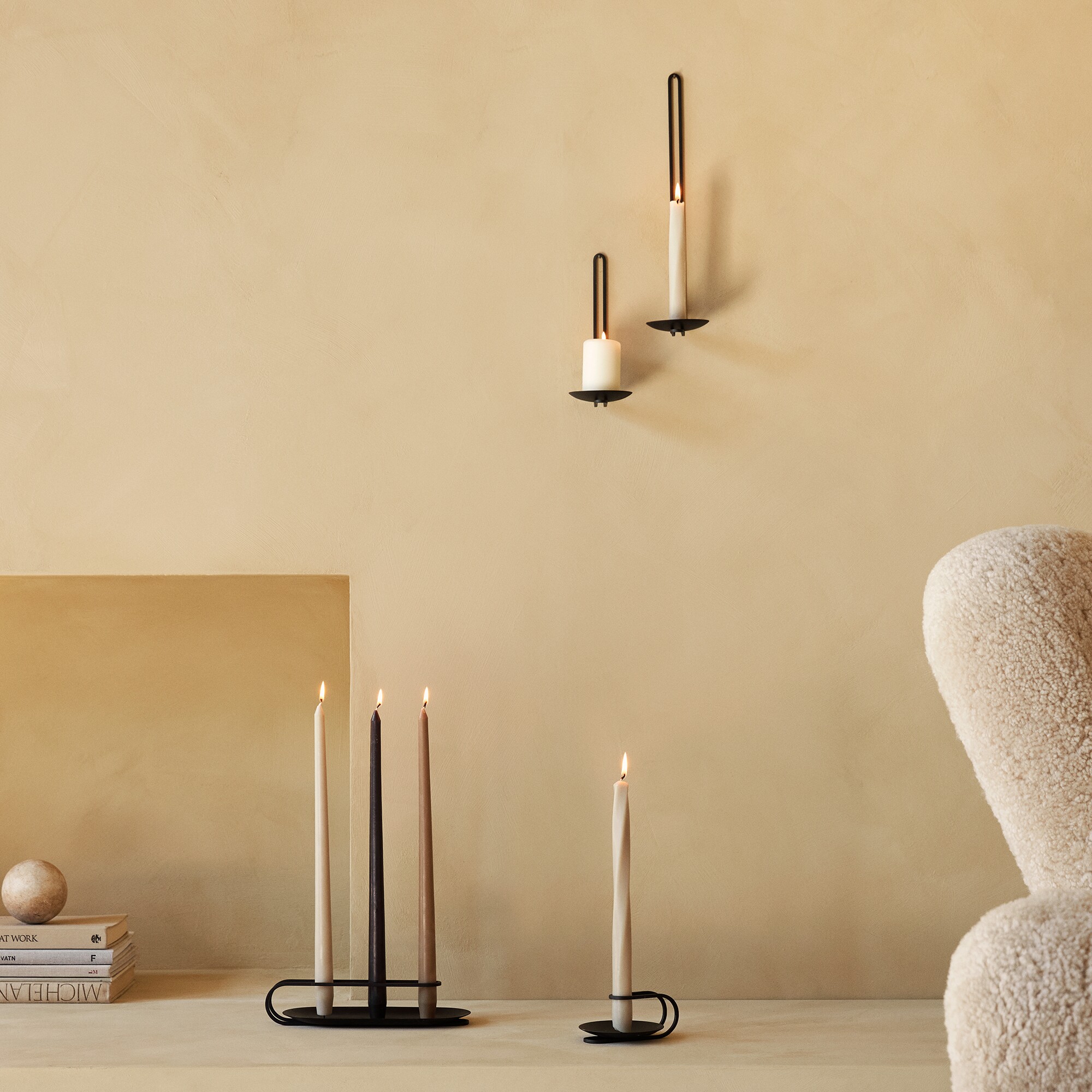 Clip Wall Tea Light Holder H 20cm