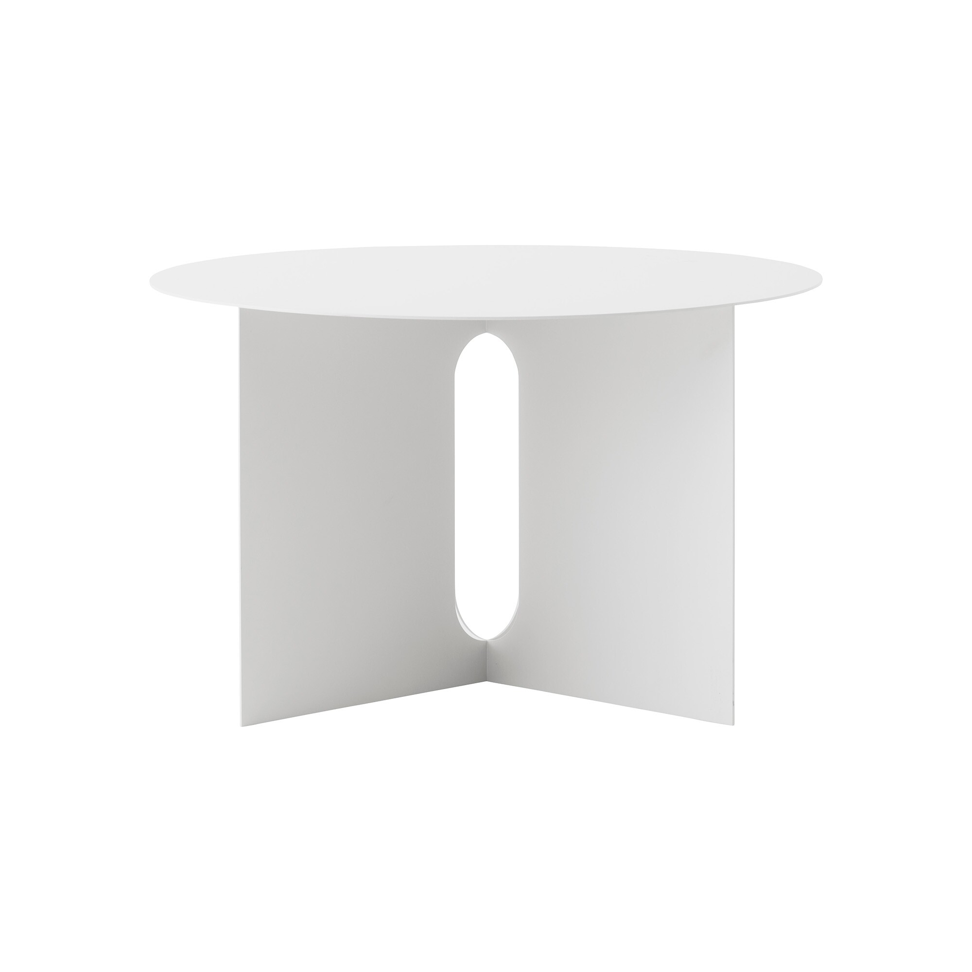 Androgyne Side Table Steel Ø 63cm