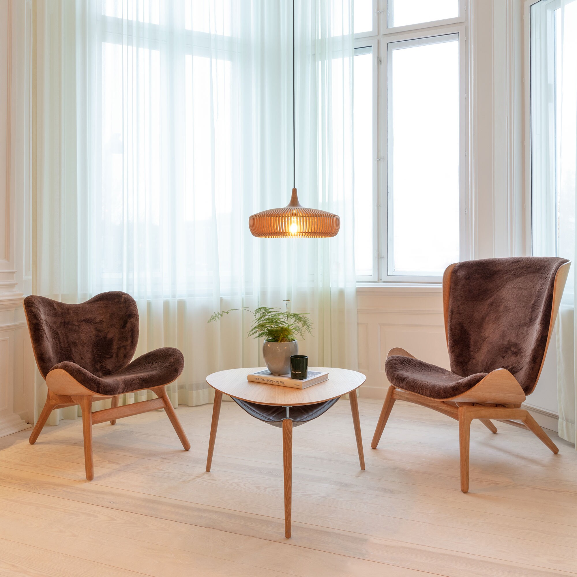 Clava Dine Wood Lamp Shade