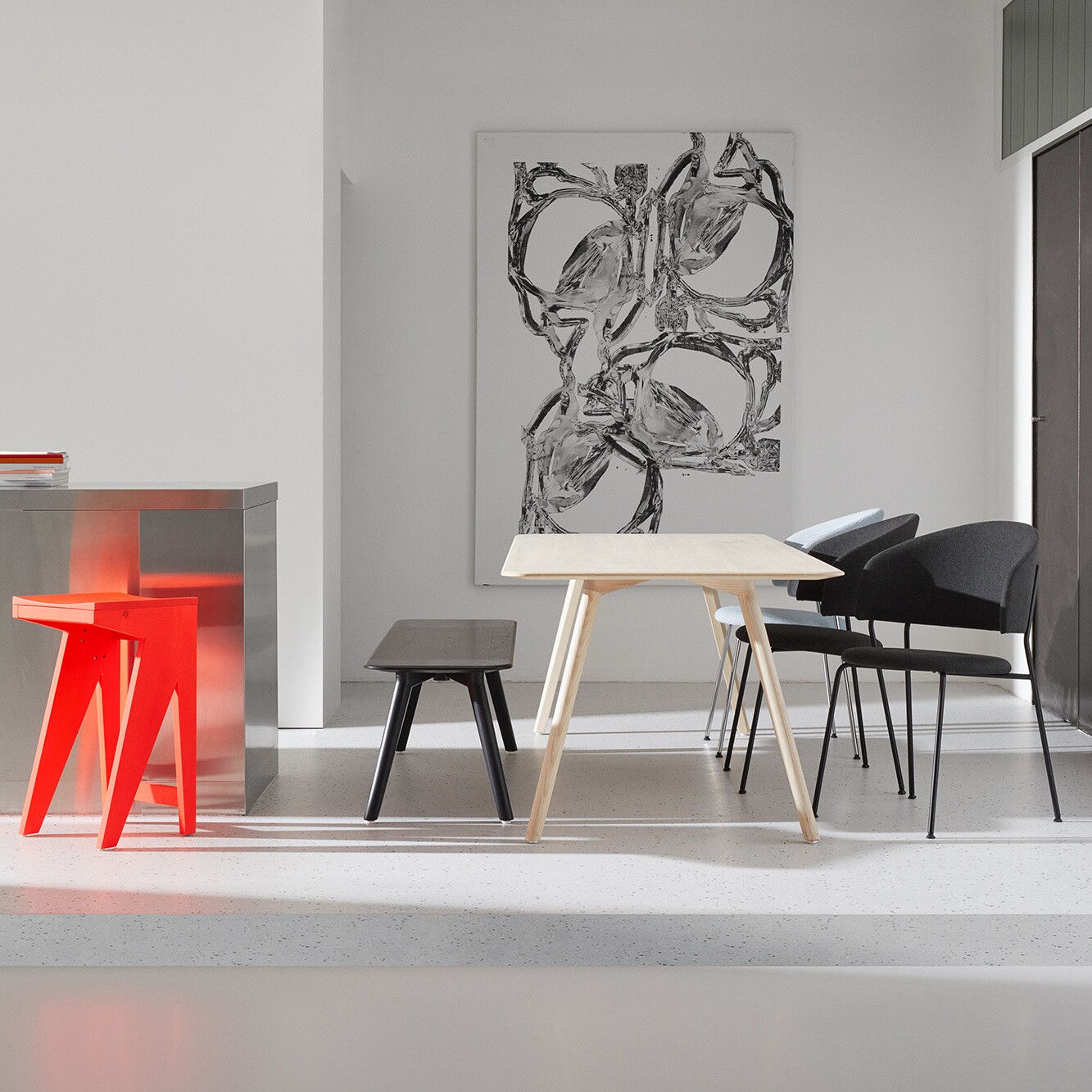 Meyer 23 Medium Dining Table 160x92x73cm