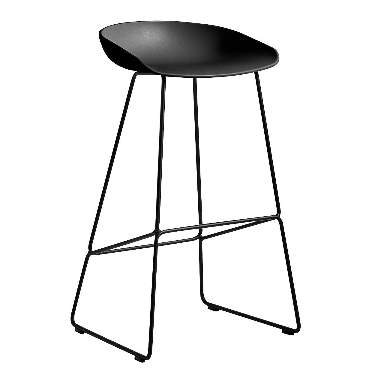 About a Stool AAS 38 2.0 Bar Stool High Black Base
