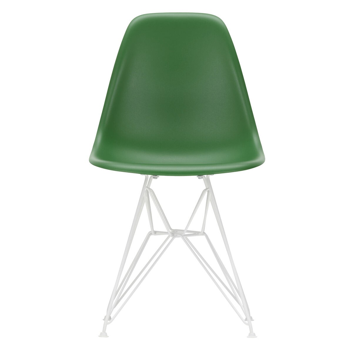 Eames Plastic Side Chair DSR RE White Base