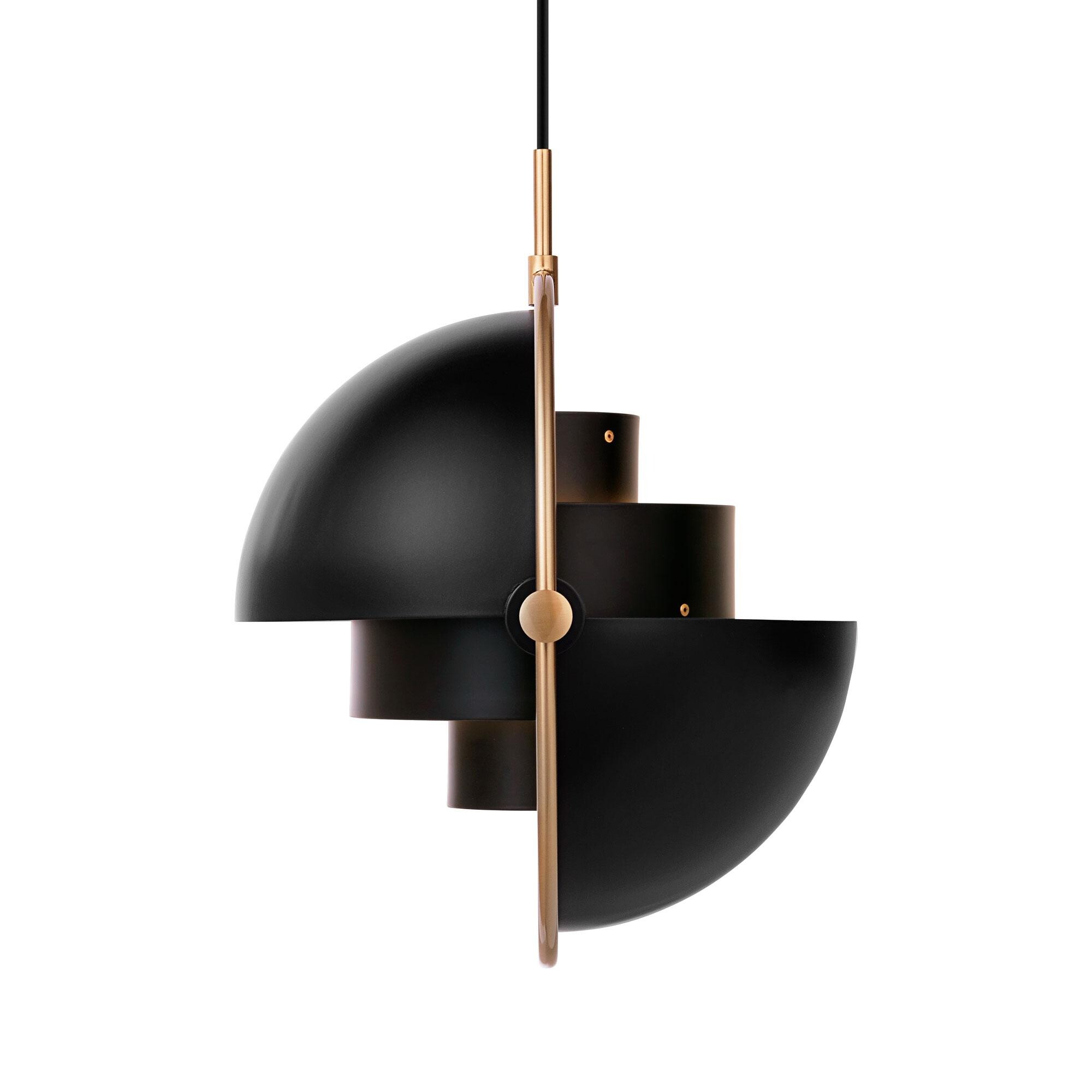 Multi-Lite Suspension Lamp Ø36cm Frame Brass