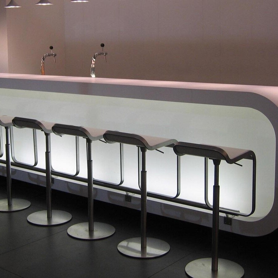 LEM S80 Bar Stool Seat Laminate 66-79cm