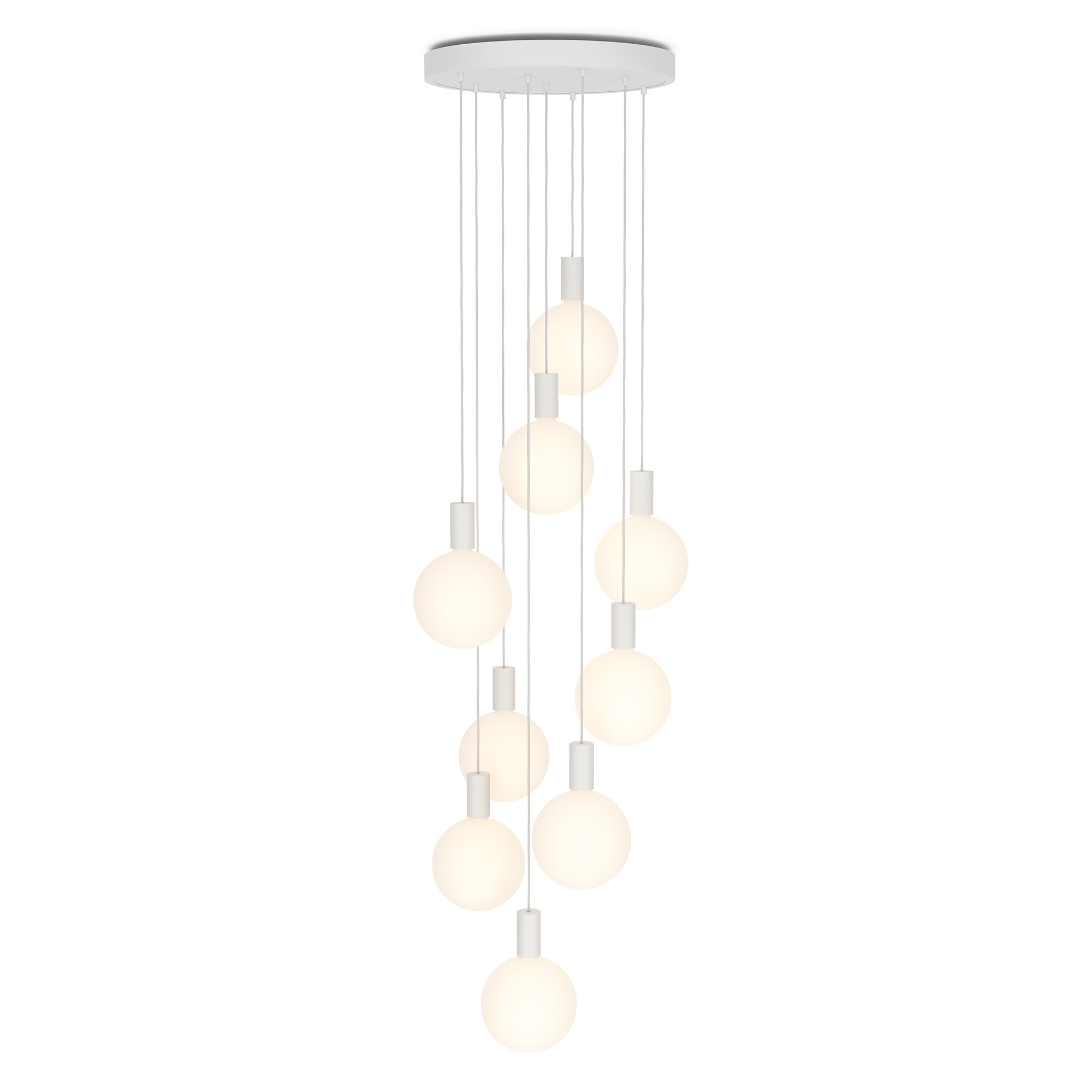 Alumina Nine Pendant with Sphere V Suspension Lamp