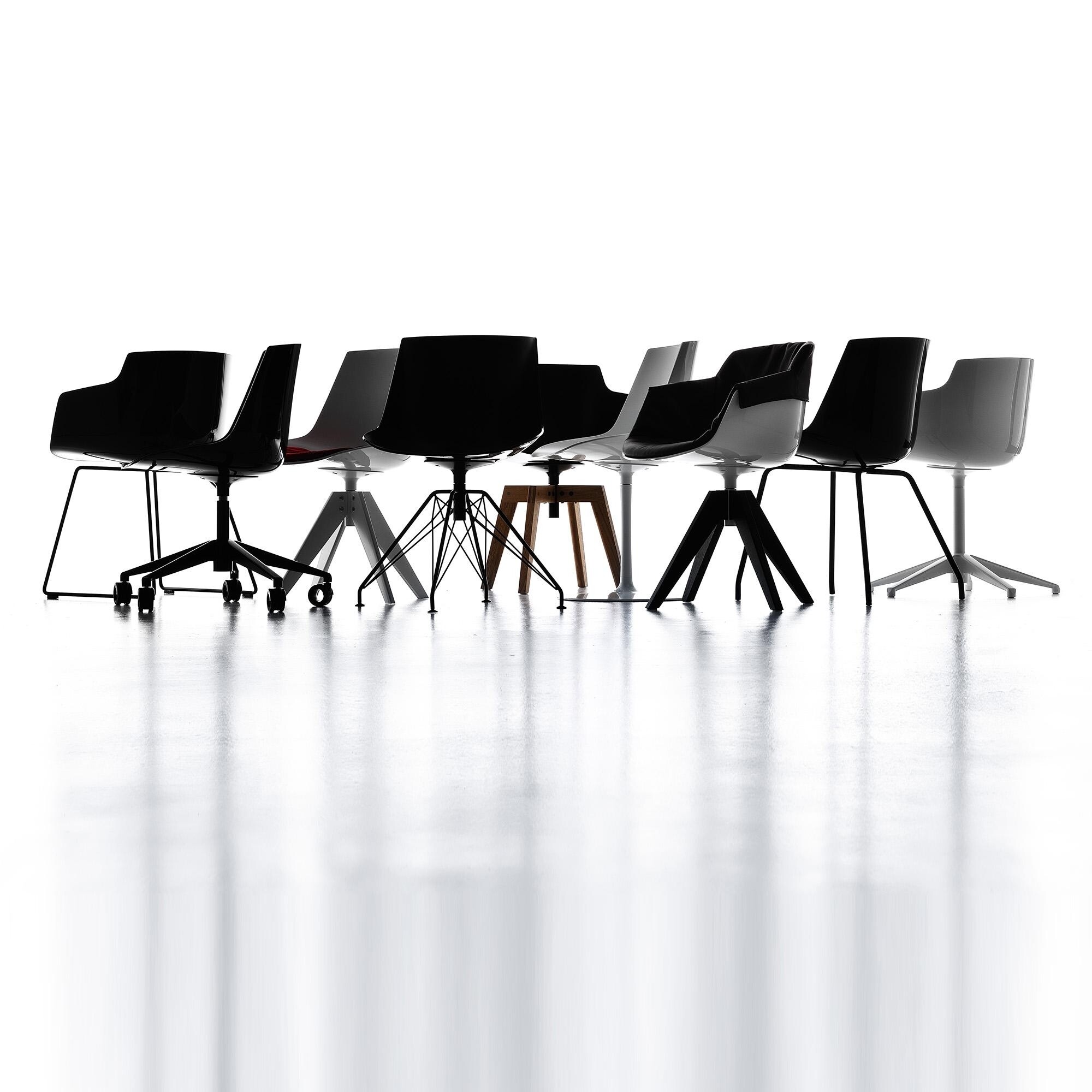 Flow Office Chair With Star Base & Wheels