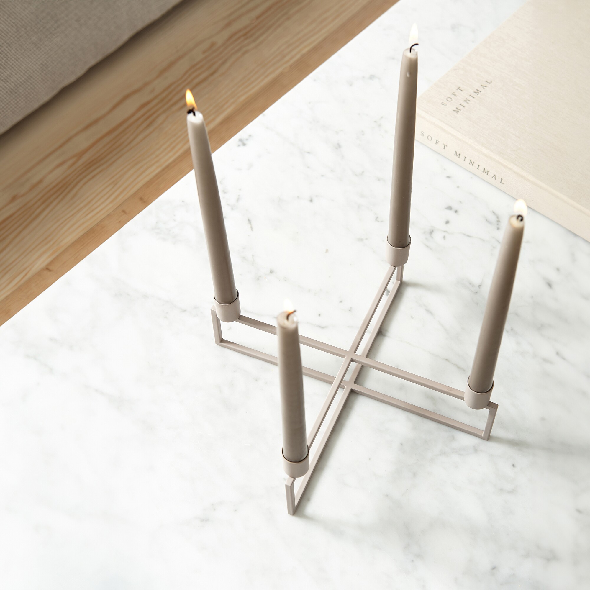 4Flames Candle Holder 28.5x28.5cm