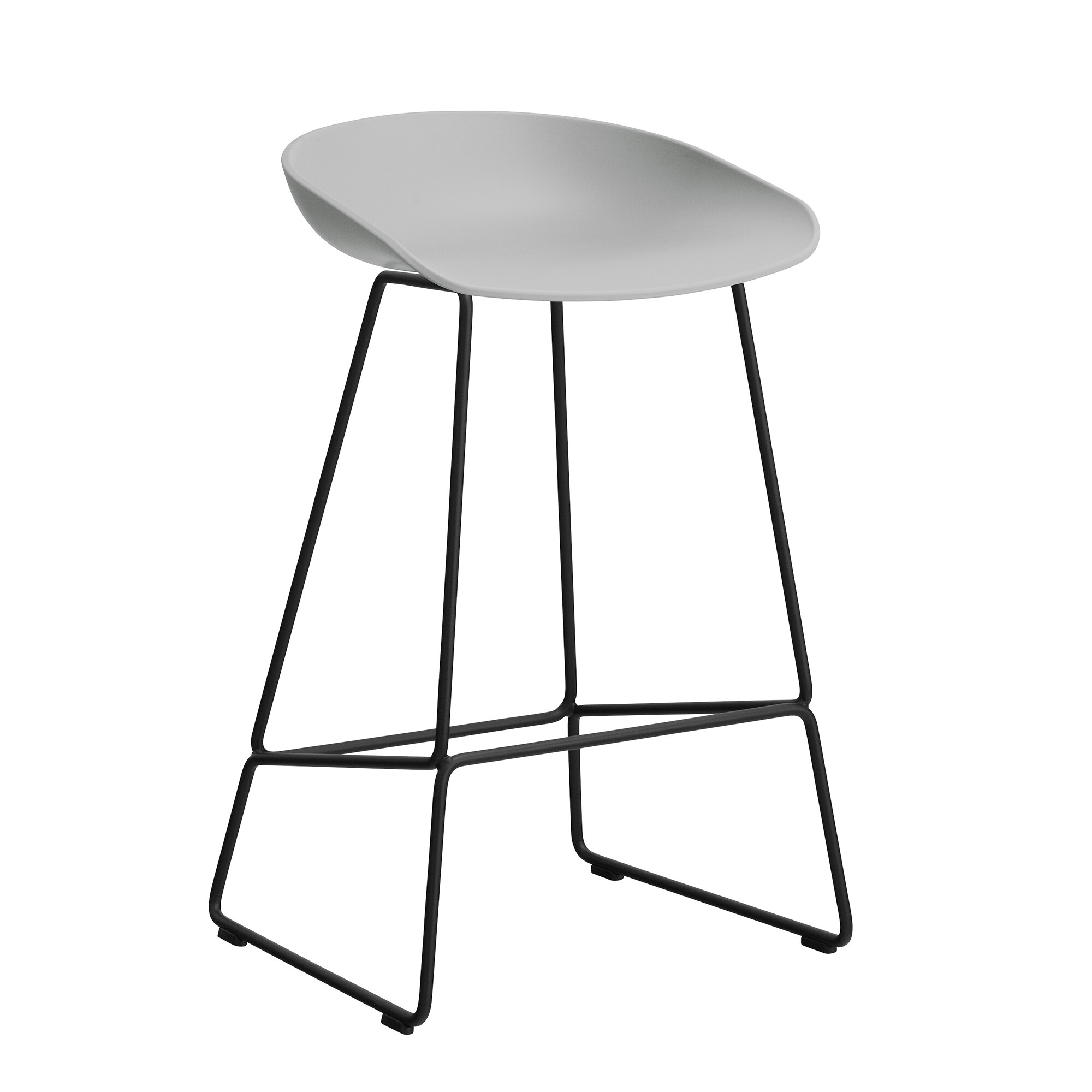 About a Stool AAS 38 2.0 Bar Stool Low Black Base