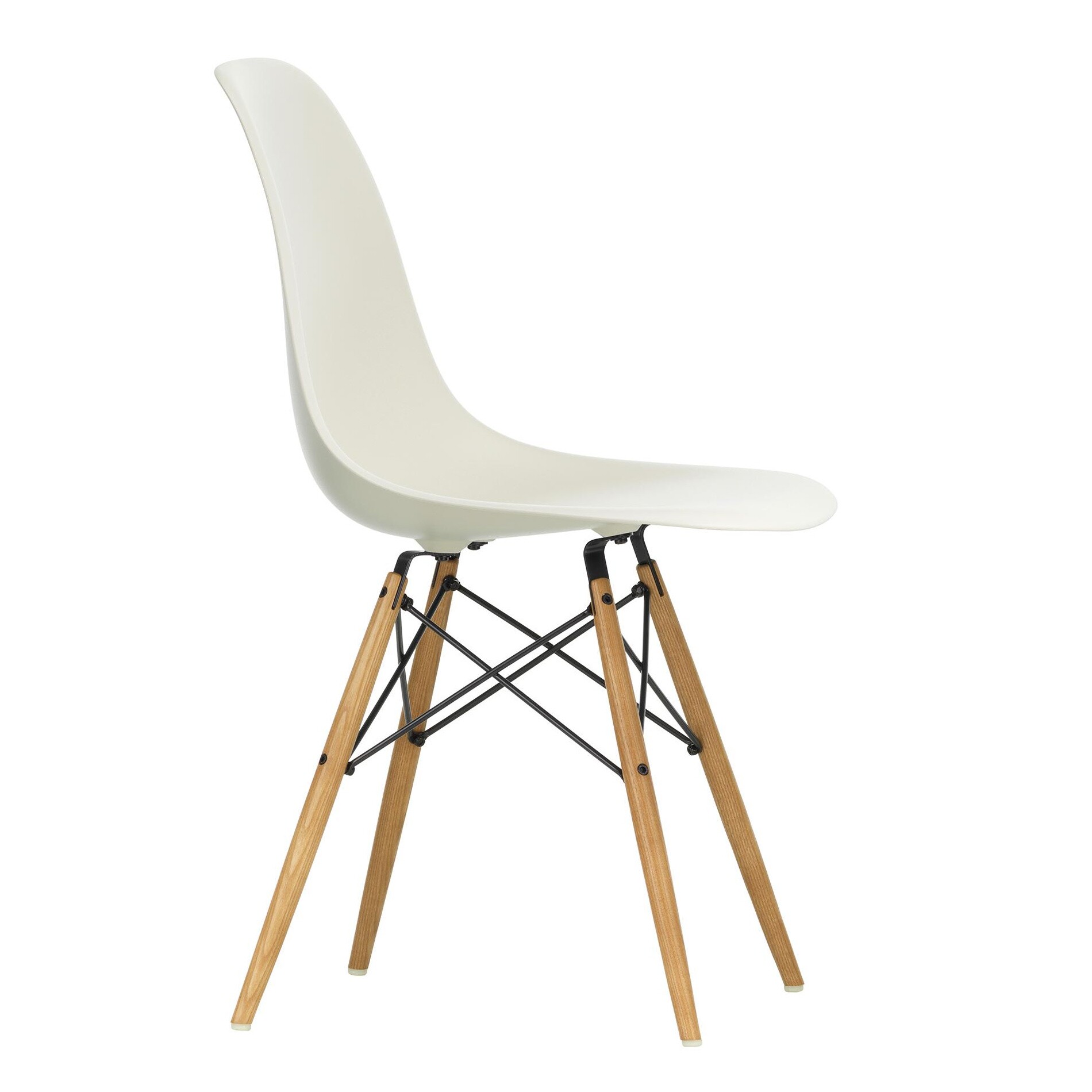 Eames Plastic Side Chair DSW RE Ash Base