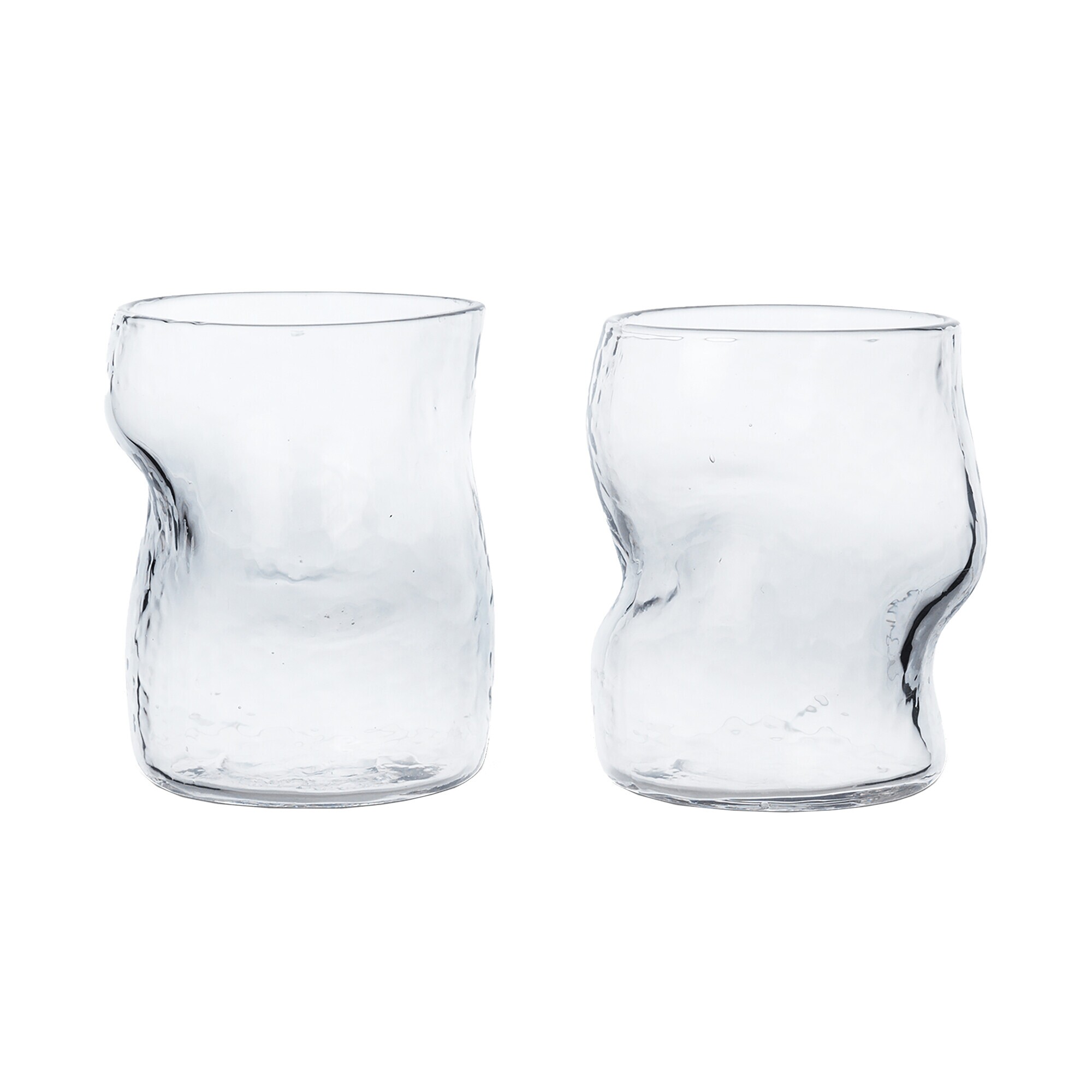 Dimple Glass Set of 2