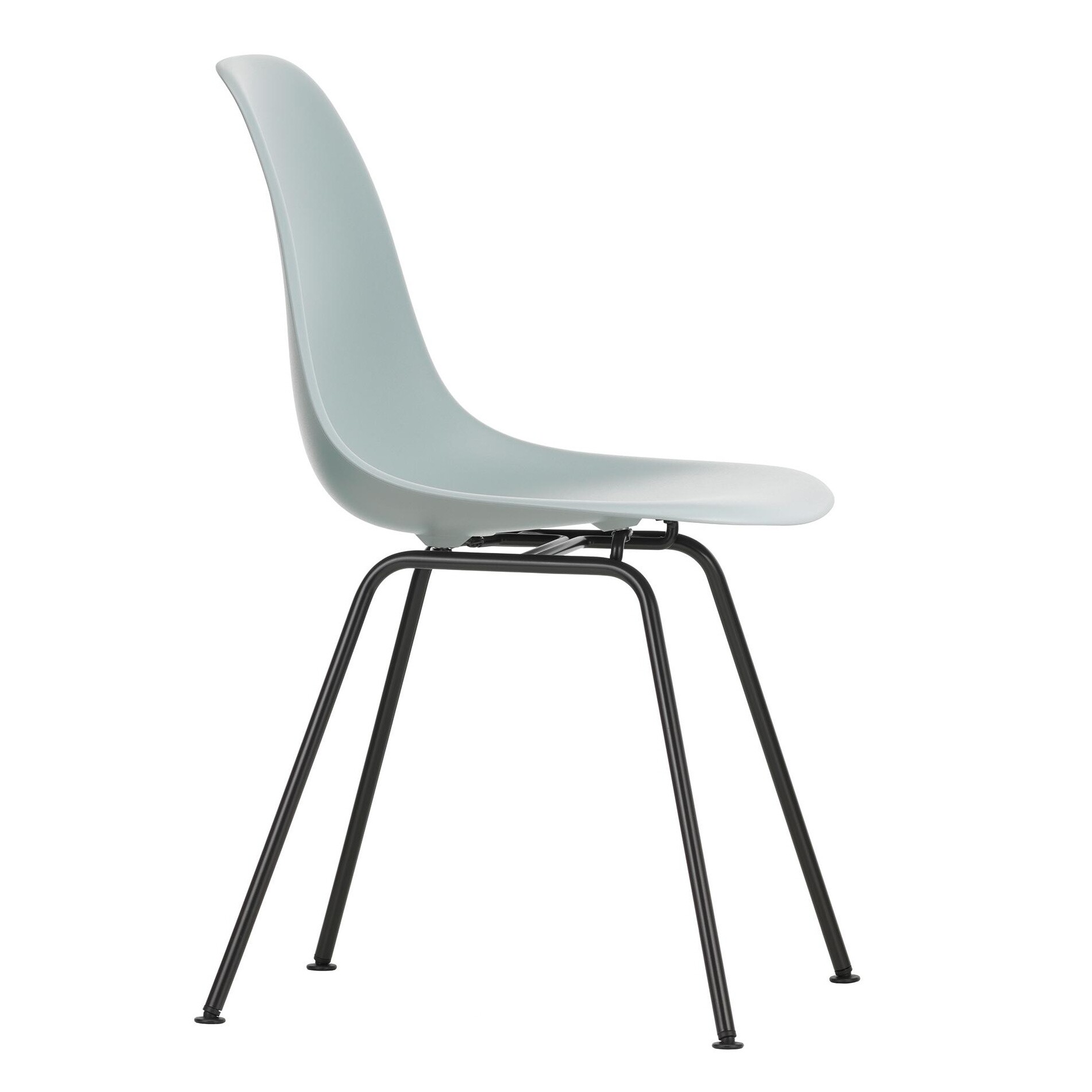 Eames Plastic Side Chair DSX RE Black Base