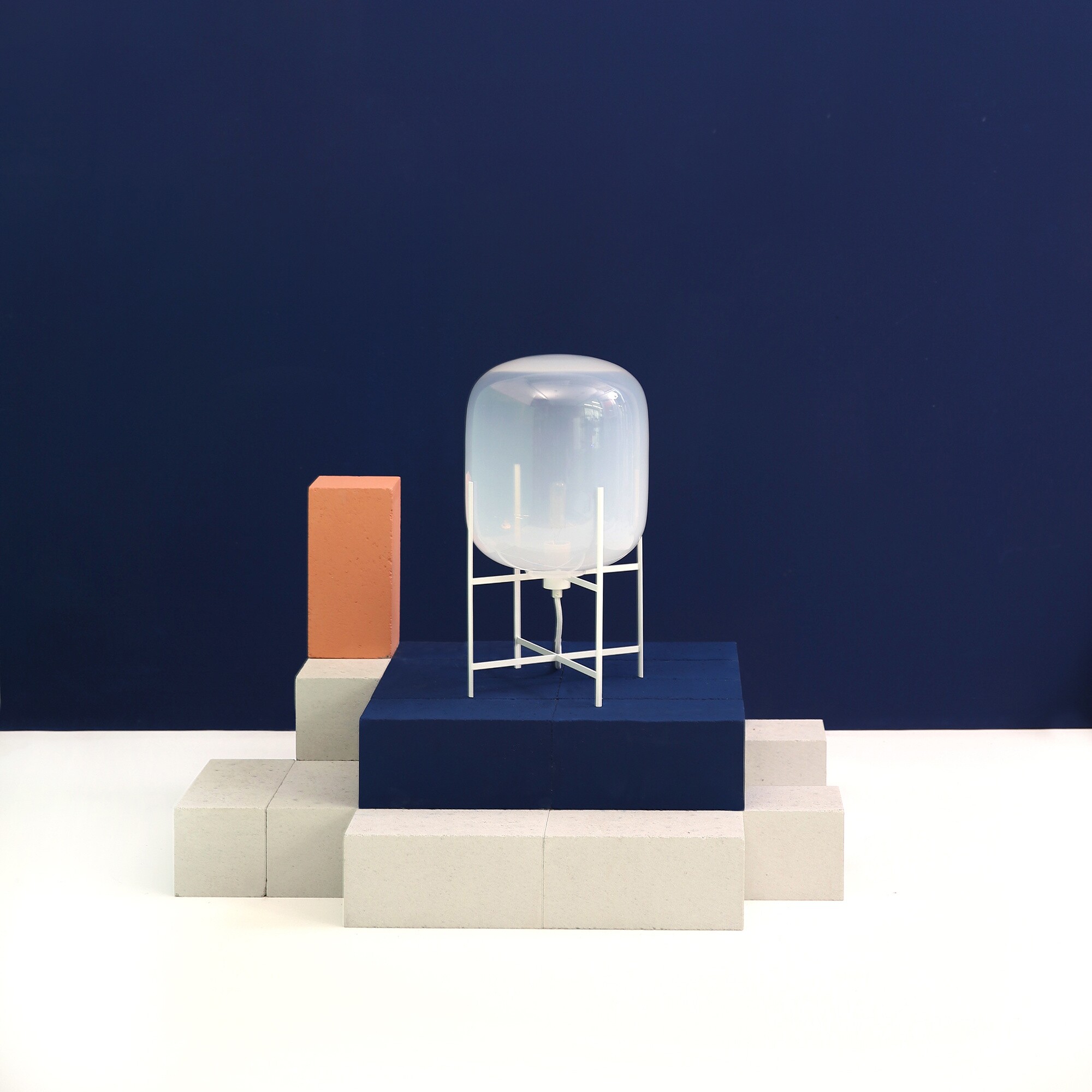 Oda Small Table Lamp Frame White