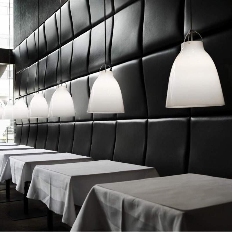 Caravaggio™ Suspension Lamp Opal Gass