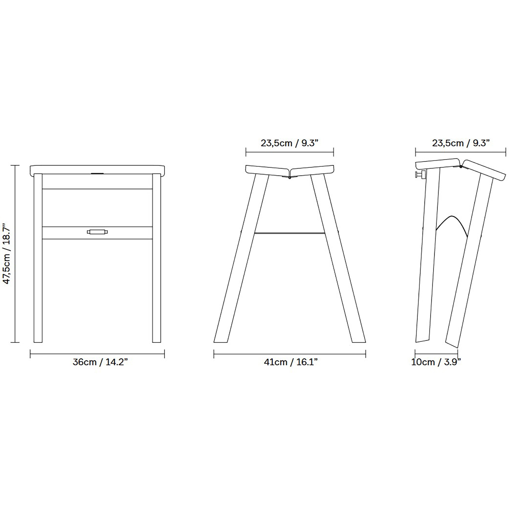 Angle Stool Foldable