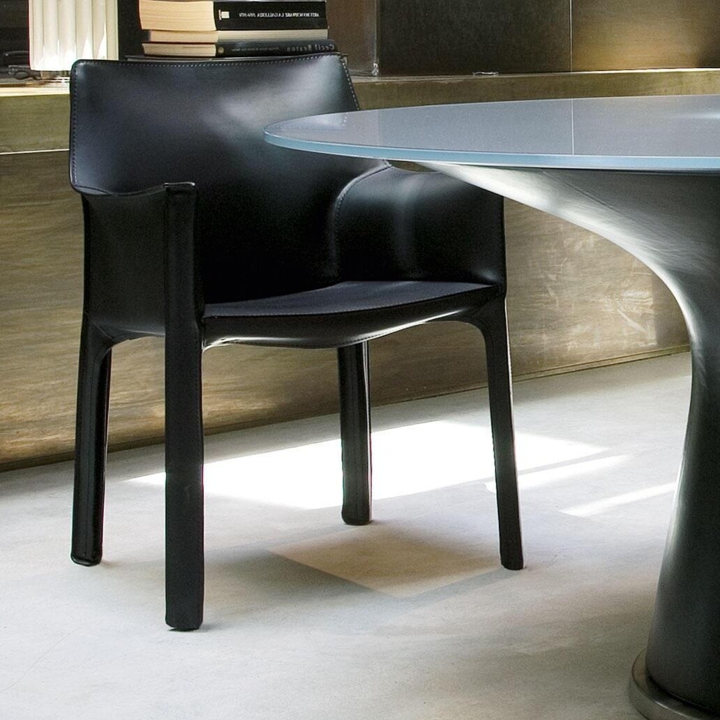 413 Cab Armchair Leather